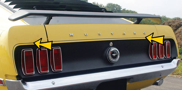1969 Mustang Boss 302 Trunk Stripe Decal