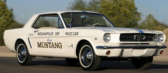 1964 Mustang Indy Pace Car Complete Stripe Decal Kit
