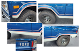 1972-77 Ford Bronco Ranger Stripe Decal Kit - Graphic Express Automotive Graphics