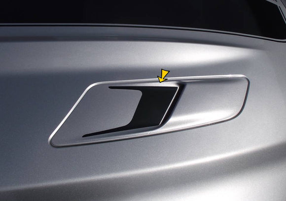 2015-17 Mustang - Sculptured Style Hood Vent Accent Decals