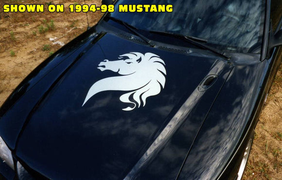 Mustang Horse Head Decal - 27