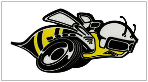 1971 Dodge Charger Super Bee Trunk Bee Decal - 1.25" x 2.5"