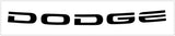 1994-95 Dodge 1500 Windshield Decal - DODGE - 4.75" x 50" Long - Graphic Express Automotive Graphics