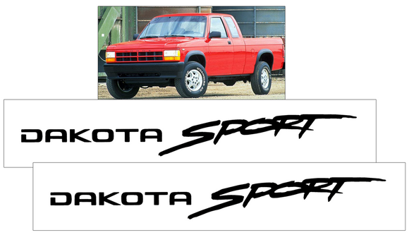 1997-03 Dodge Dakota - DAKOTA SPORT - Door Decal Kit