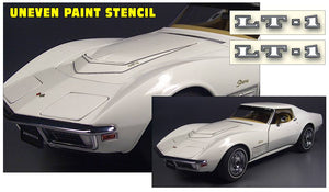 1970 Corvette LT-1 Hood Paint Stencil - UNEVEN