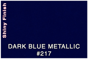 COLOR SAMPLE - 3M DARK BLUE METALLIC #217 (DBM)