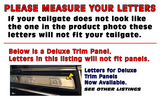 1980-89 Ford Ranger Tailgate Letter Decal Set - FLARESIDE - Graphic Express Automotive Graphics
