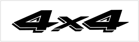 Ford Truck 4x4 Decal - 1.5