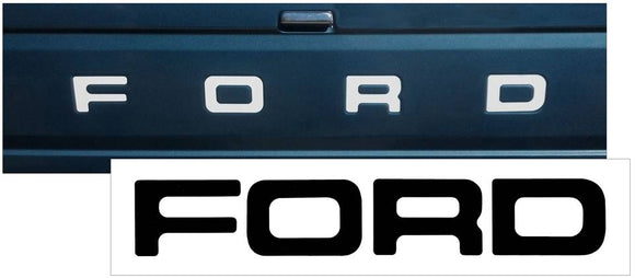 1987-91 Ford F150 - F350 Tailgate Letter Decal Set - STYLESIDE