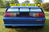 1991-92 Camaro 25TH Anniversary Stripe Decal - HIGH SPOILER
