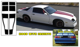 1991-92 Camaro 25TH Anniversary Stripe Decal - HATCHBACK - Inserts - HS