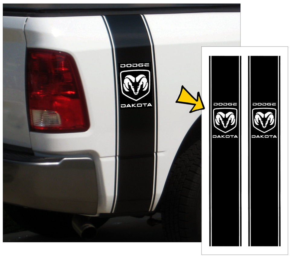 Dodge Dakota | Graphic Express Automotive Graphics