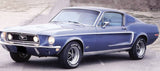 1968 Mustang GT C-Stripe Decal Kit - Graphic Express Automotive Graphics