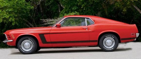 1970 Mustang Grabber Side C-Stripe Decal Kit