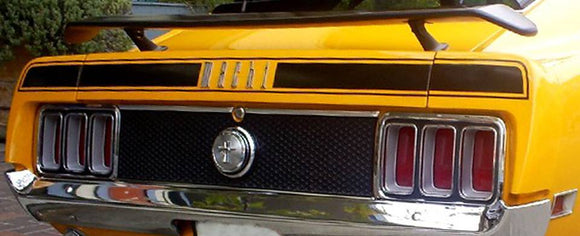 1970 Mustang Mach 1 Trunk Lid Stripe Decal Kit