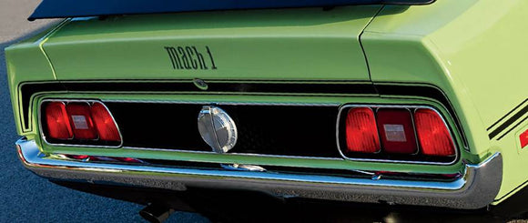 1971-72 Mustang Mach 1 Trunk Lid Stripe Decal Kit