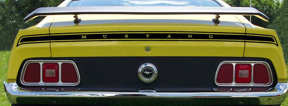 1971 Mustang Sports Roof Trunk Lid Stripe Decal Kit