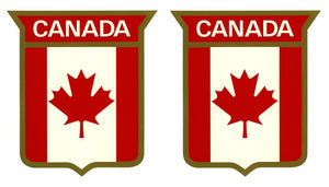 1972 Canada Mustang - Sprint Body Shield Decal Set
