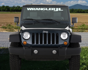 Jeep Wrangler JL Windshield Decal