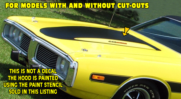 Mopar Windshield Decal Mopar Mod Top Mini Sheet (1/25 Classic Car Model ...