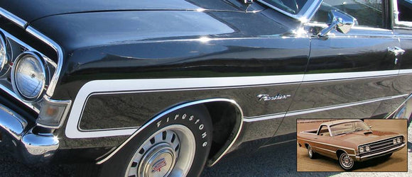 1969 Ford Ranchero GT - Side C-Stripe Decal Kit