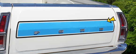 1972 Ford Ranchero GT - Tailgate Stripe Decal - Two Color