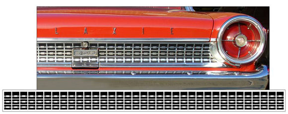 1963 Ford Galaxie Rear Grid Tail Panel Decal Kit