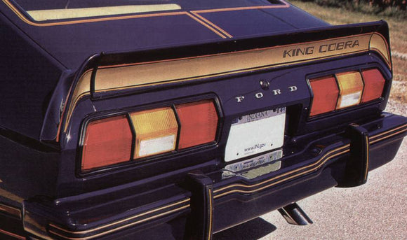 1978 King Cobra Spoiler Stripe Decal Kit