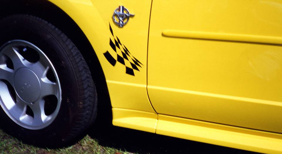 Checker Flag Decal Stripe For Monte Carlo | 3M Vinyl Graphics | Pace Car Style | Left & Right Placement | Made In USA