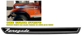 1972-73 Jeep CJ Renegade Hood Side Stripe Decal Kit - Graphic Express Automotive Graphics