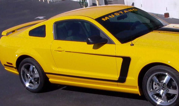 2005-09 Mustang Reverse C-Stripe Decal Kit