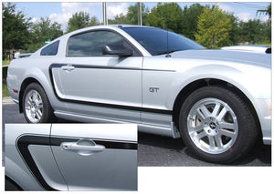 2005-09 Mustang Side C-Stripe Decal Kit