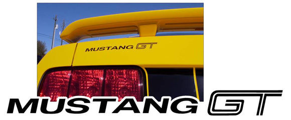 Mustang GT Trunk Lid Decal