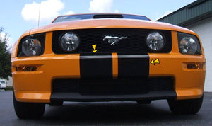 2007-09 Mustang GT/CS Lemans Racing Front Bumper Decal Add-On
