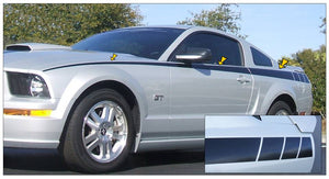 2005-09 Mustang Upper Body Side Stripe Decal Kit