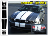 2010-12 Mustang Lemans 24 Piece Racing Stripe Decal -  Tapered - Hardtop - No Wing - No Scoop