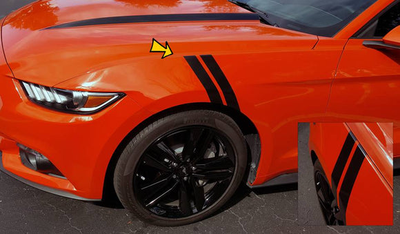 2015-17 Mustang Fender Hash Marks Decal