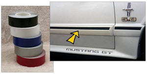 1987-93 Mustang GT 1" Body Molding Stripe