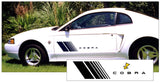 Mustang Fader Decal Set - Cobra Name - Graphic Express Automotive Graphics