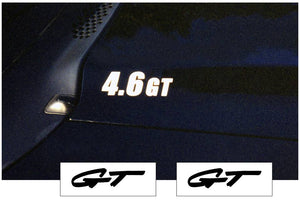 1994-98 Mustang Hood Cowl Decal Set - GT Name
