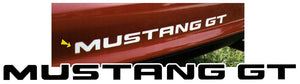 1994-98 Mustang Embossed Bumper Decal Letters - GT or LX Models