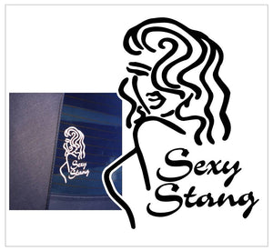 Mustang Sexy Stang Decal - 6" x 5"