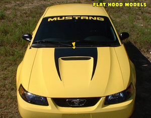 1999-03 Mustang Claw Hood  Decal Kit - Flat Hood