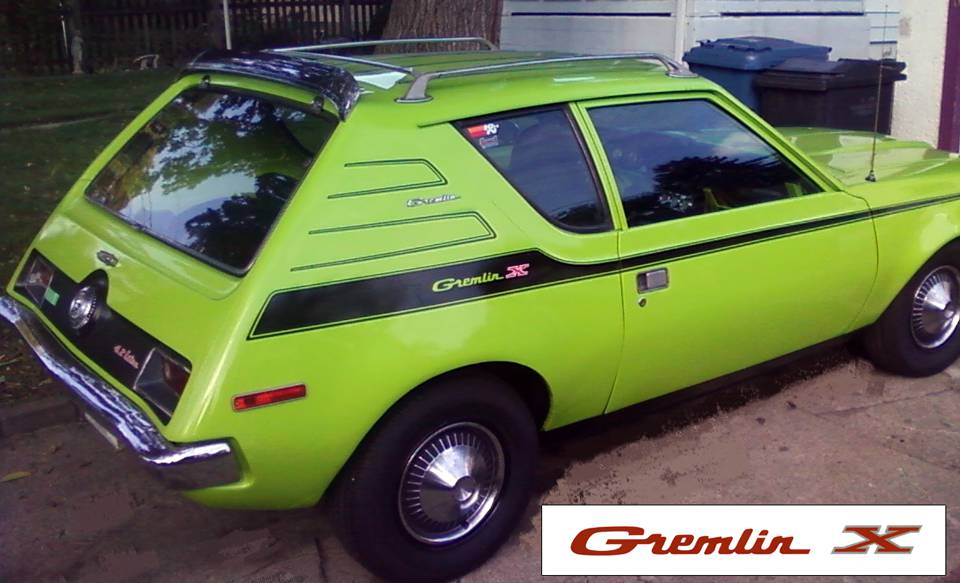 1971-72 AMC American Motors Gremlin X Side Stripes Decal | Graphic ...
