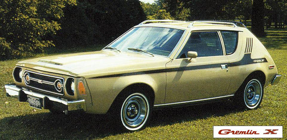 1975-76 AMC American Motors Gremlin X Side Stripe Decal Kit