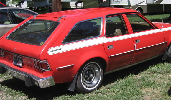 1975-77 AMC American Motors Hornet Sportabout X Upper Body Stripe Decal