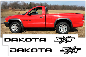2001-02 Dodge "Dakota SXT" - Door Decal Set