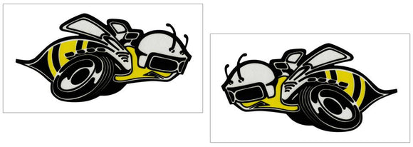 1971 Dodge Charger Quarter Panel Bee Decal Set - 2