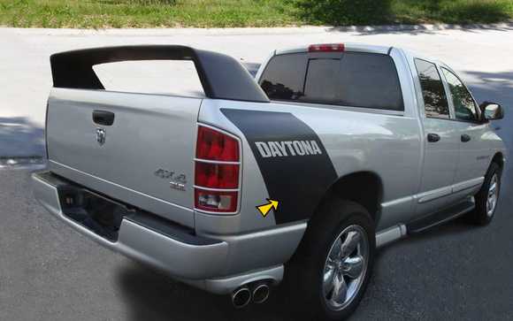 2005 Dodge 1500 Daytona Truck Side Decal Set | Graphic Automotive Graphics