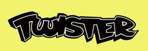 1971-73 Plymouth Duster Twister Trunk Decal - BLACK - 1.75" x 7.5"